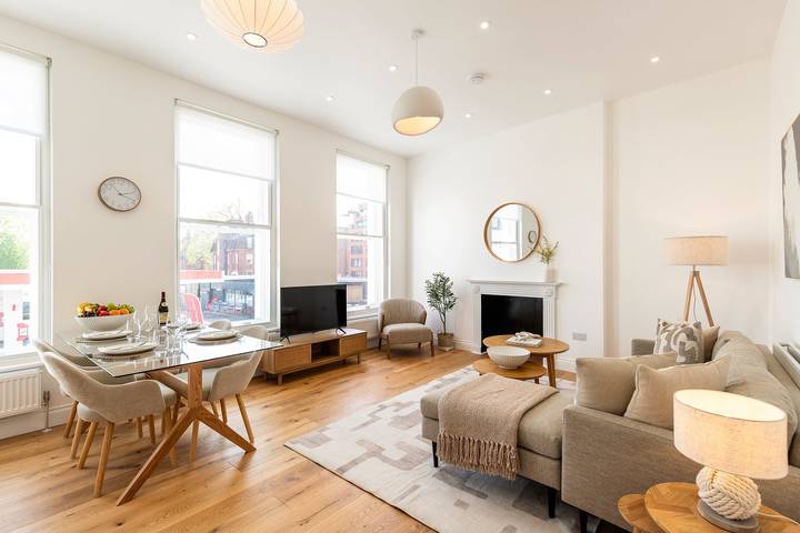 Ferienwohnung für 4 Personen, mit Balkon in Kensington und Chelsea