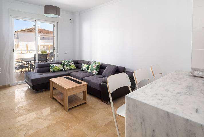 Ferienwohnung für 6 Personen, mit Terrasse und Garten sowie Pool in Manilva - 2