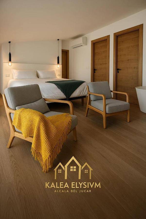 Apartamento para 8 personas, con terraza y vistas en Alcalá del Júcar