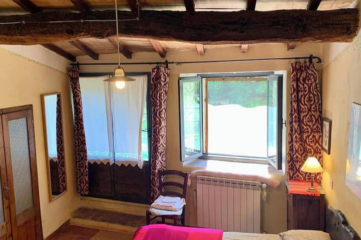 Location de vacances pour 4 personnes, avec jardin et balcon à Radicondoli - 4