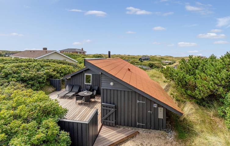 Ferienhaus für 6 Personen, mit Terrasse und Whirlpool sowie Sauna in Vejers Strand - 4