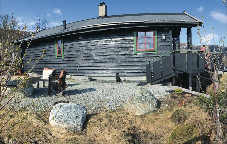 Ferienhaus für 7 Personen mit Terrasse in Eidfjord