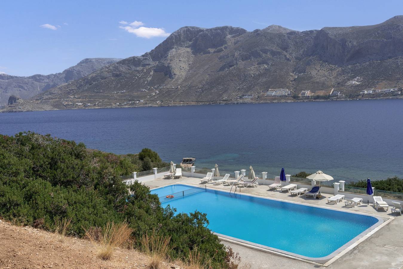 Pension 'Zimmer Nr. 6' mit Meerblick, Wi-Fi und Klimaanlage in Kalymnos