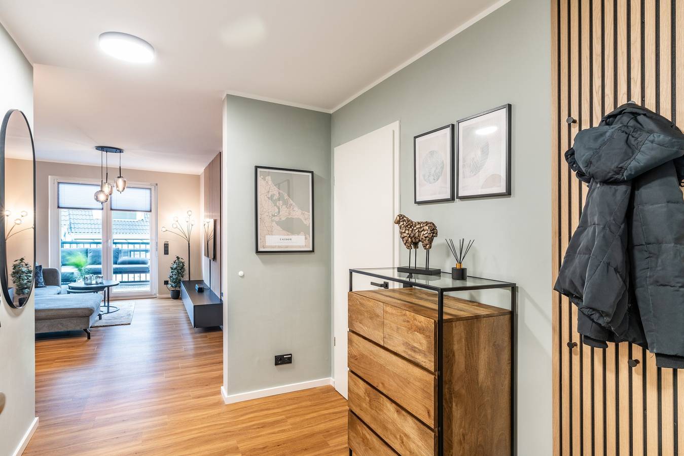 Apartamento entero, Apartamento 'Meereskind Usedom' con balcón y Wi-Fi in Kölpinsee, Loddin