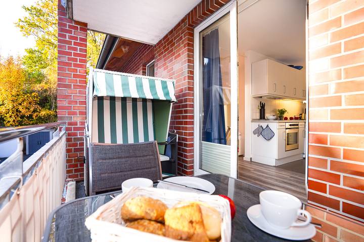 Ferienwohnung für 2 Personen, mit Balkon - 1