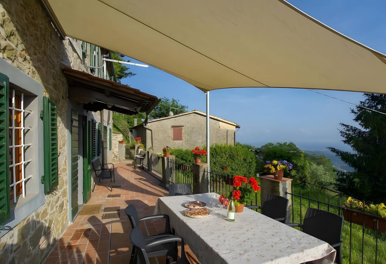 Casa Serena in Capannori mit privater Terrasse, Garten und Wlan in Capannori, Lucca Provinz