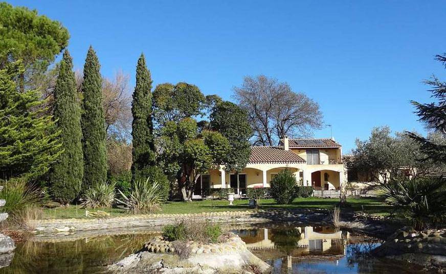 Villa Bosc Viel in Mauguio, Côte méditerranéenne (France)