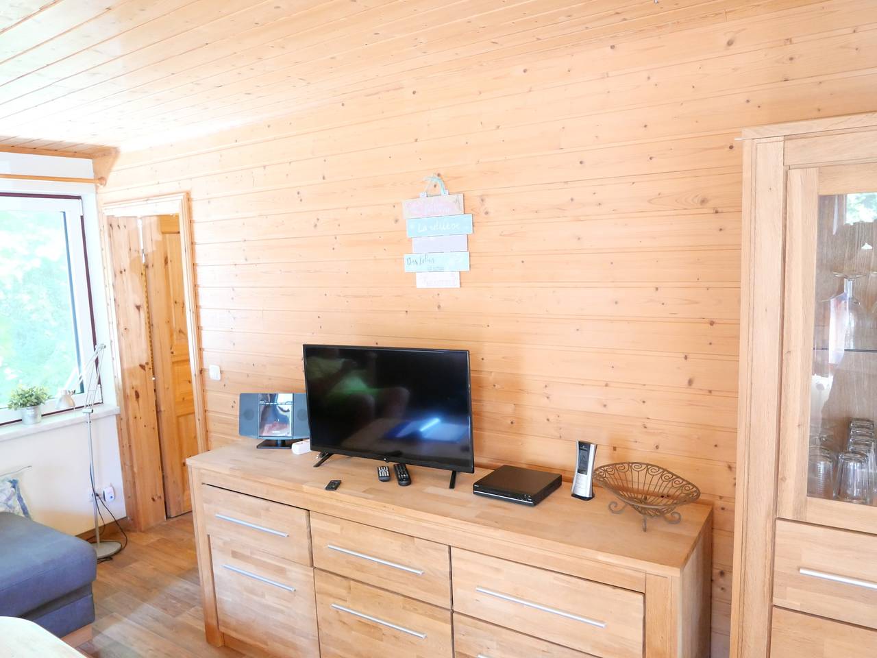  "Goldenes Haus am See mit Boot" in Klein Labenz, Warin