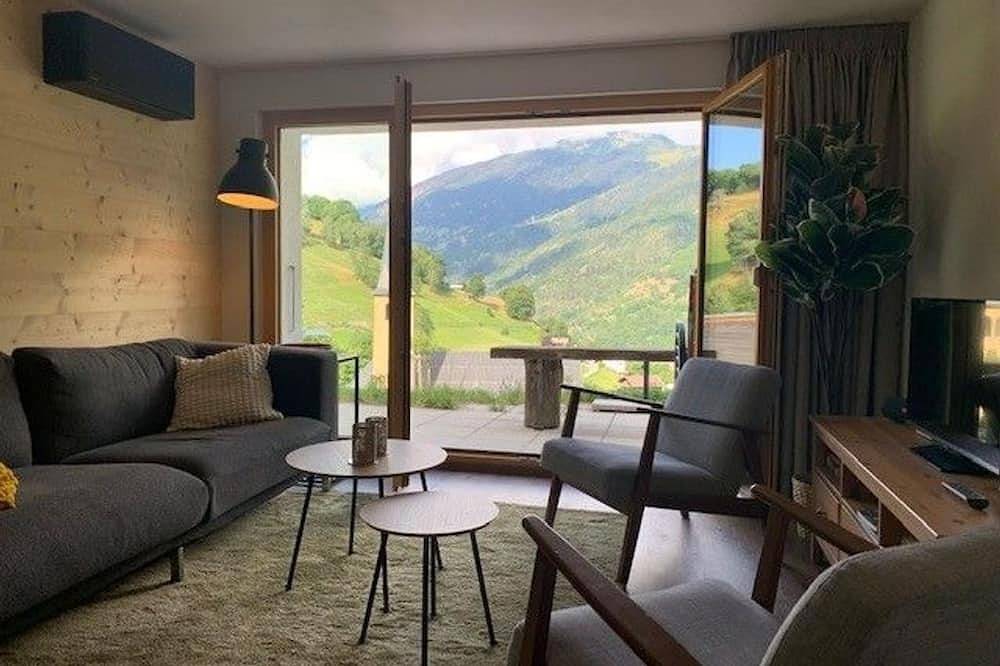 Ganze Wohnung, Erdgeschoss Fewo Chalet Mallum - Haus Mallum in Grengiols, Aletsch Arena