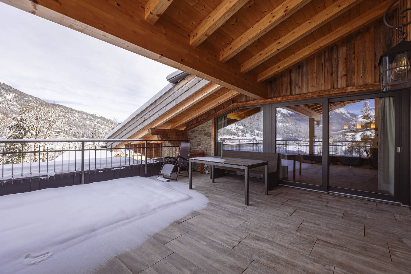 Ganze Wohnung, Superior Penthouse mit 3 Schlafzimmern für 8 Personen in Lermoos, Ammergauer Alpen (Österreich)