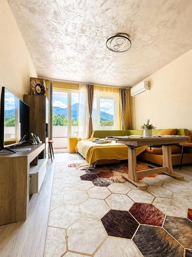 Appartement de vacances pour 4 personnes, avec Balcon ainsi que Terrasse et Vue