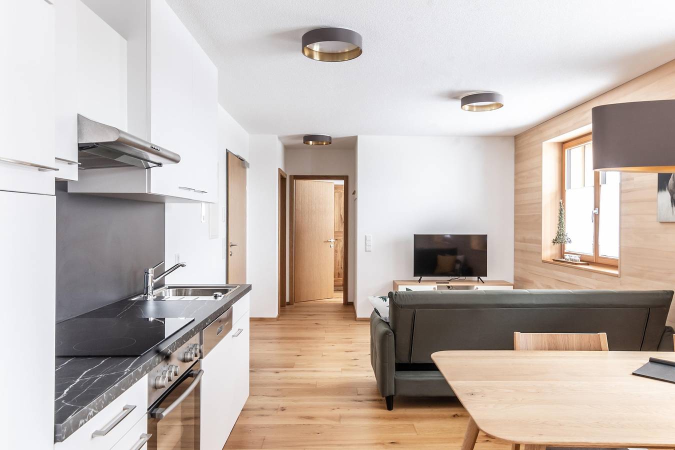 Geheel vakantieappartement, Appartement, douche, 2 slaapkamers in Schröcken, Bregenzerwoud