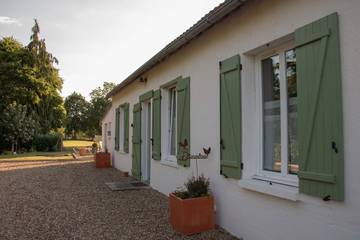 Gîte pour 4 personnes, avec terrasse et jardin, animaux acceptés dans le Loir-et-Cher