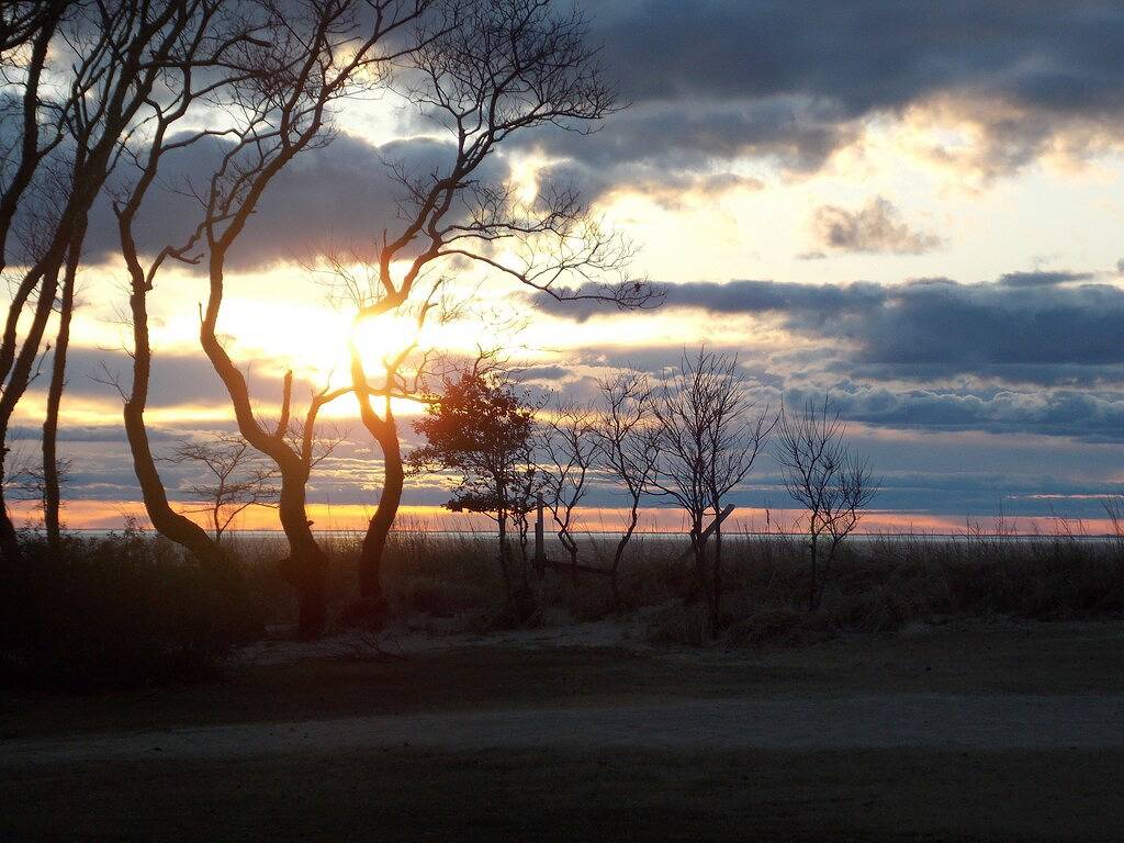 * Sandy Hill Sonnenuntergänge * in Chesapeake Bay