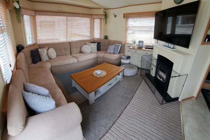 Holiday rental for 6 people, with pool and garden, with pets in Rhyl