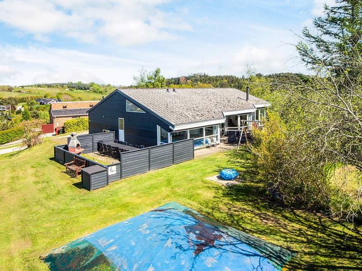 Ferienhaus für 12 Personen, mit Terrasse und Kinderpool sowie Pool und Sauna in Lyngsbæk Strand - 3