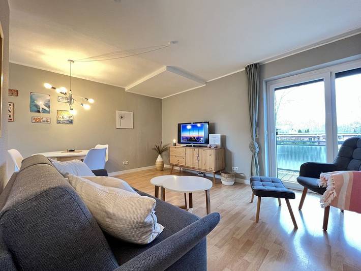 Ferienwohnung für 3 Personen, mit Balkon in Dahme