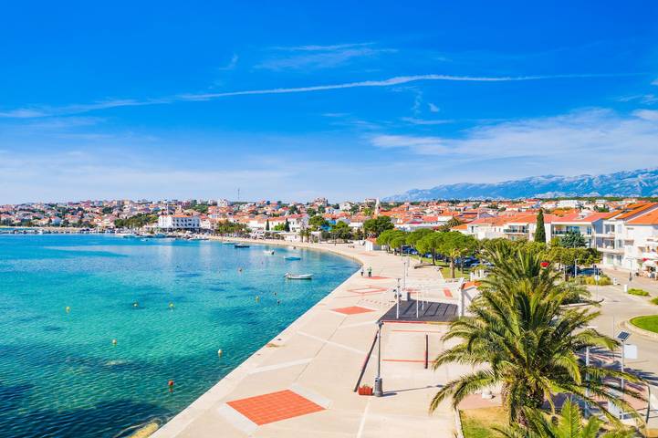 Apartamento entero, Apartamento en Stara Novalja con Seaview, Loggia, Acondicionador, WIFI (183-2) in Stara Novalja, Pag