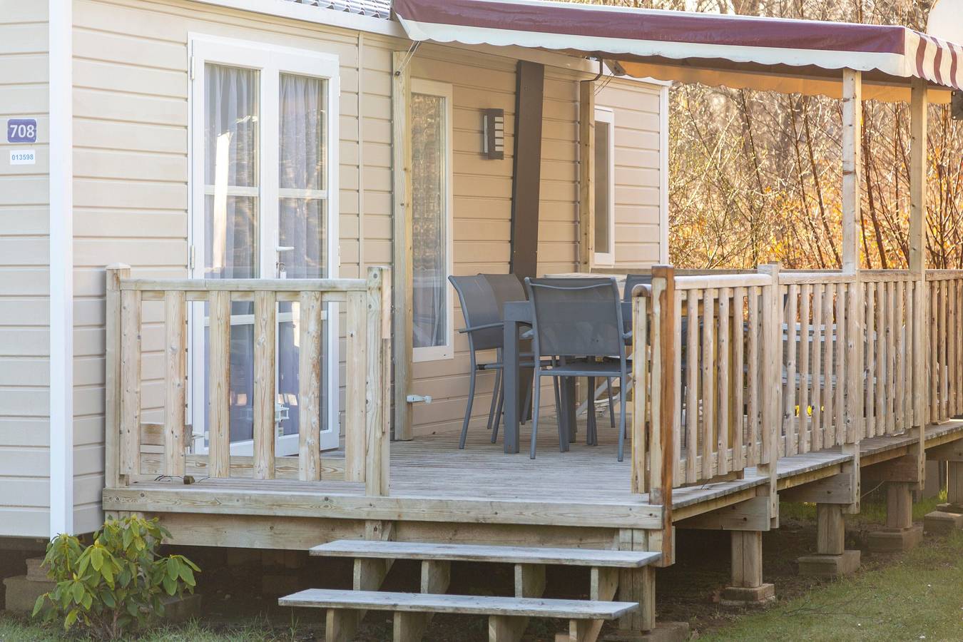 Caravana 'Sur Pont-Aven' con Terraza Privada, Jardín Privado y Wi-Fi in Pont-Aven, Region de Quimper