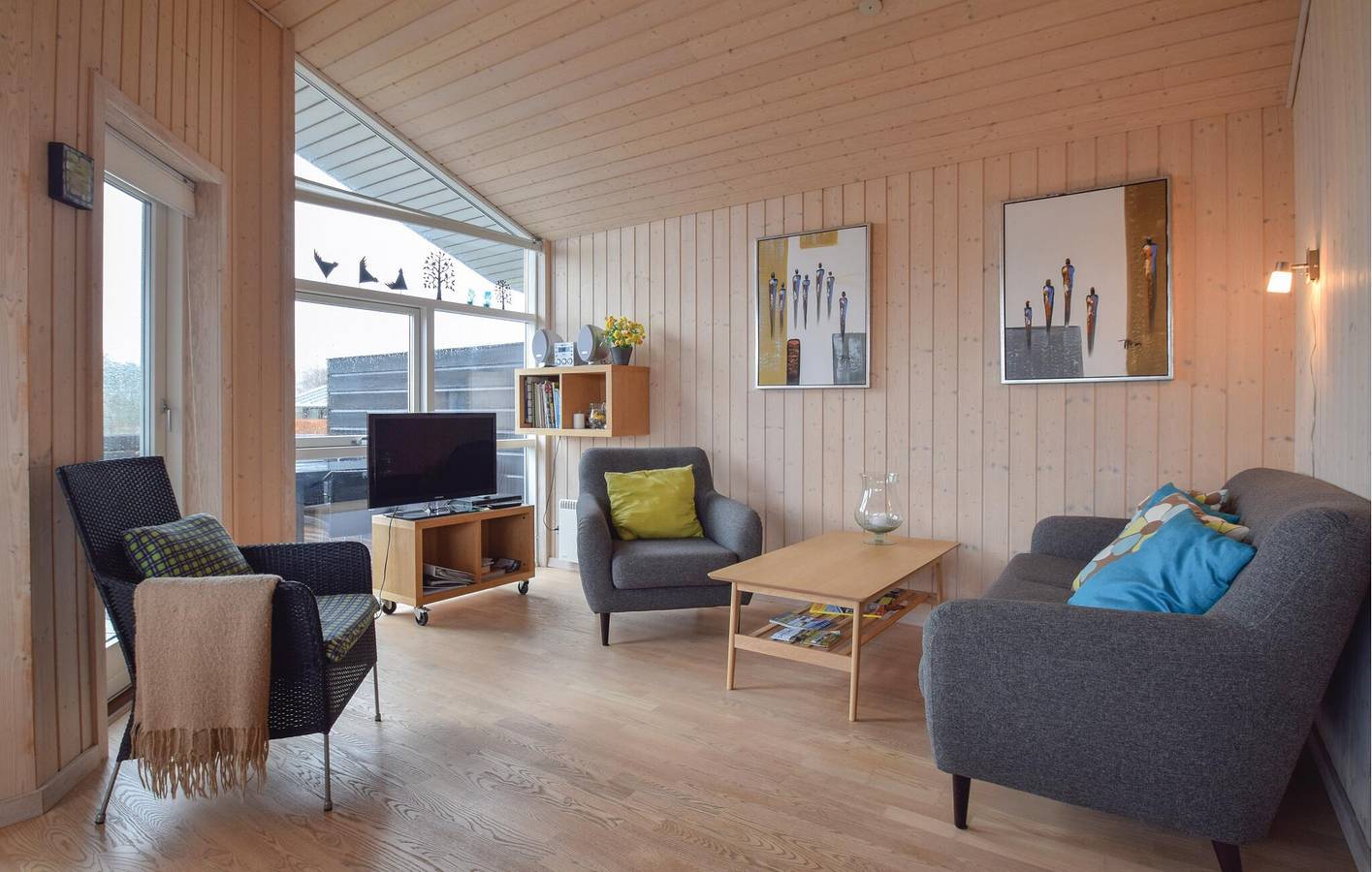 Feriehus for 6 personer med terrasse in Dageløkke, Tranekær