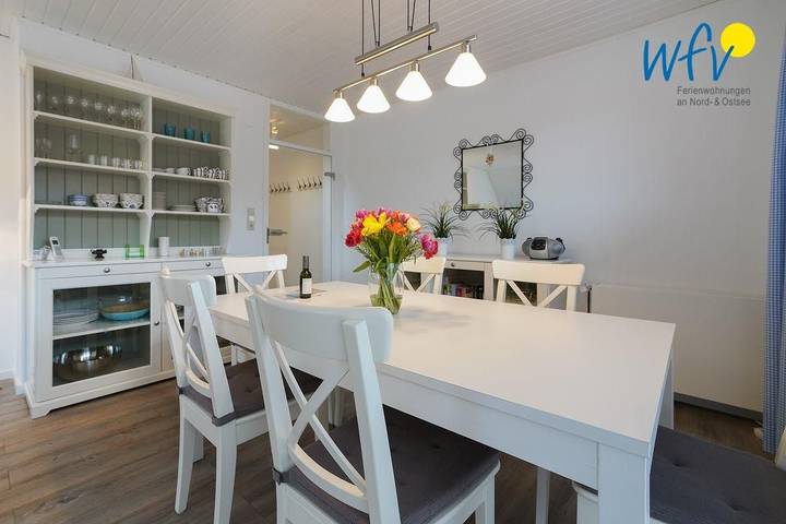 Ferienwohnung für 6 Personen, mit Balkon und Garten auf Juist