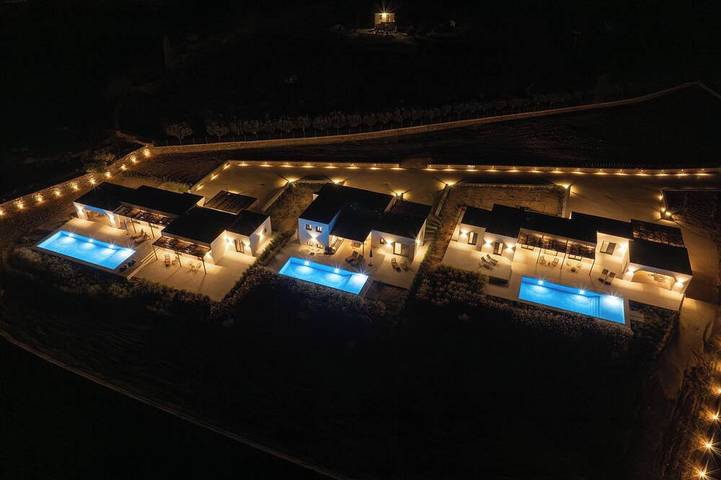 Villa für 20 Personen, mit Pool in Aliki