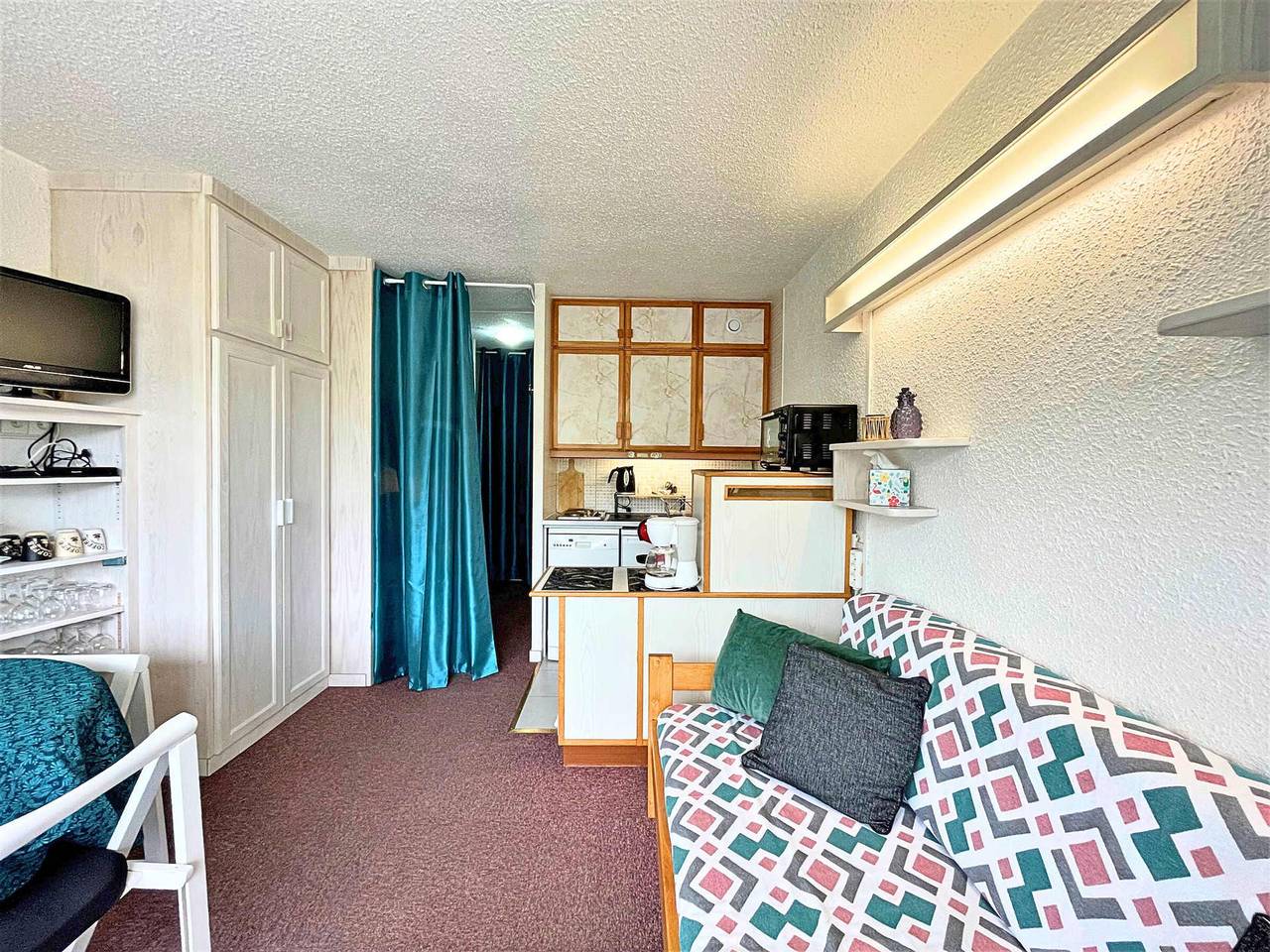 Estudio entero, Estudio de 19m² al pie de las pistas en Brelin, Les Menuires in Les Menuires, Saint-Martin-de-Belleville