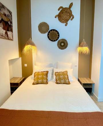 Maison d’hôte pour 2 personnes, avec terrasse et jardin ainsi que piscine et jacuzzi en Loire-Atlantique