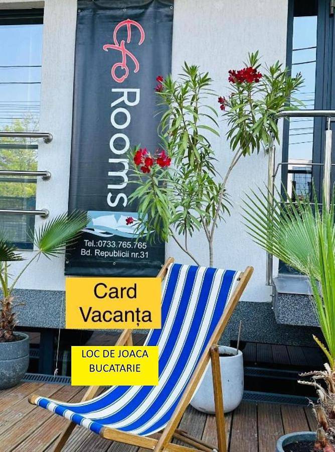 Maison d’hôte pour 3 personnes, avec jardin et vue dans Constanța