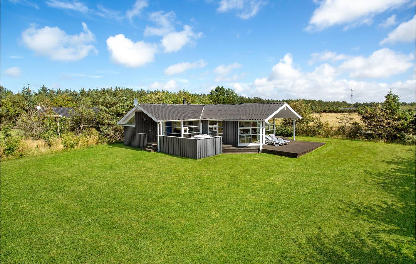 Ferienhaus für 8 Personen mit Garten in Løkken, Hjørring und Umgebung
