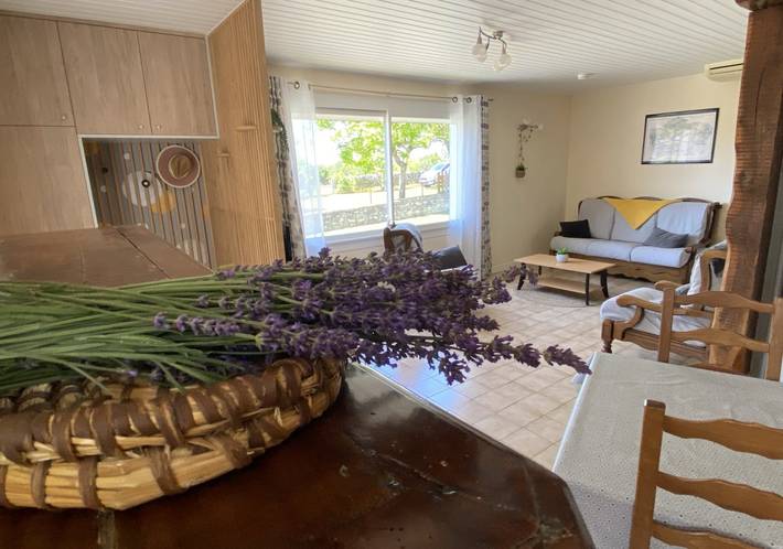 Gîte pour 6 personnes, avec jardin et terrasse, animaux acceptés - 1