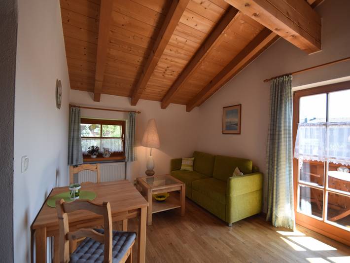 Ganze Ferienwohnung, Bosch Hermann - 5. Fw Hochgern, 37 qm, 2-3 Pers., Süd-Balkon in Grassau, Chiemsee