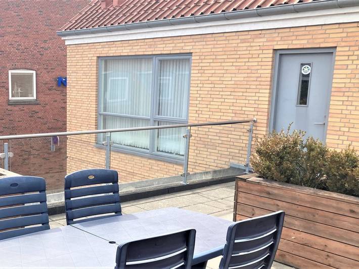 Ferielejlighed for 4 personer, med terrasse i Rudkøbing