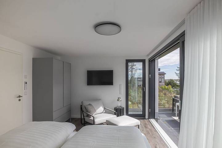 Ferienhaus für 6 Personen, mit Balkon und Sauna sowie Garten am Hainer See - 4