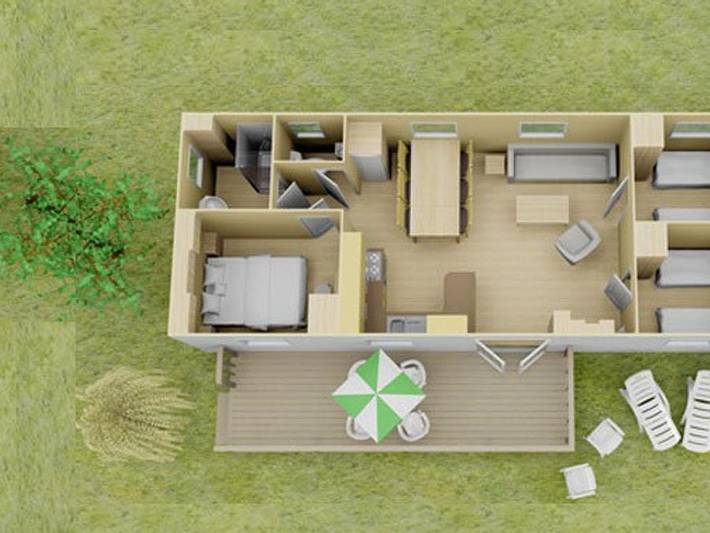 Camping für 6 Personen, mit Kinderpool in Ile de France - 4