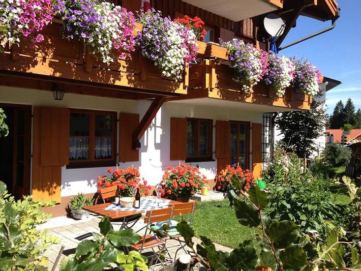 Ferienwohnung für 4 Personen, mit Garten und Terrasse, kinderfreundlich in Oberjoch - 4