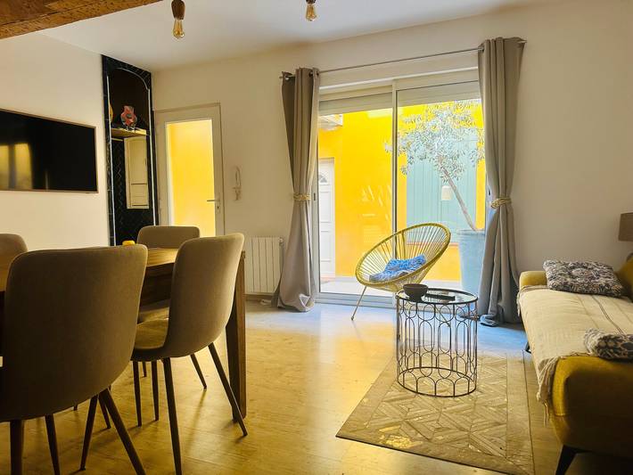 Ganze Wohnung, Charmante T3 in Port-Vendres für 4 Pers. in der Nähe der Docks in La Côte Vermeille, Port-Vendres