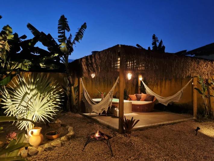 Casas e apartamentos de temporada para 5 pessoas, com jardim e jacuzzi, com animais de estimação em Alto Paraíso de Goiás