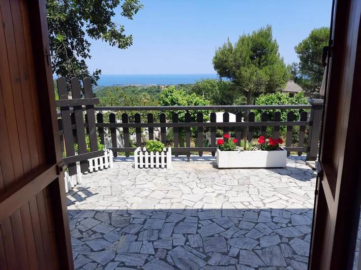 Casa vacanza per 8 persone, con Balcone e Terrazza nonché Giardino e Panorama a Ripatransone