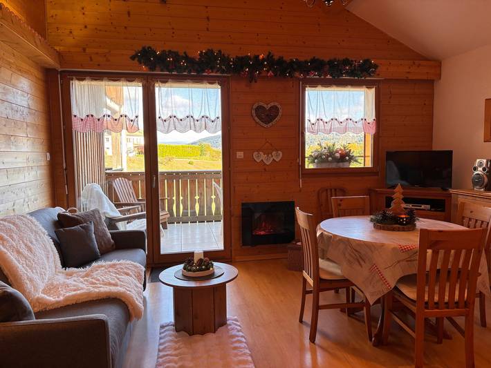 Appartement de vacances pour 6 personnes, avec Terrasse ainsi que Vue sur le lac et Vue