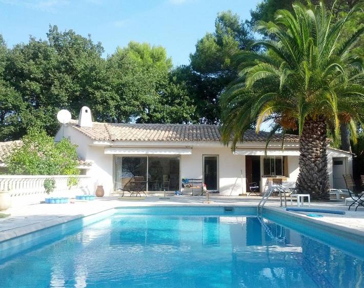 Maison d’hôte pour 7 personnes, avec vue ainsi que jardin et piscine à Mougins