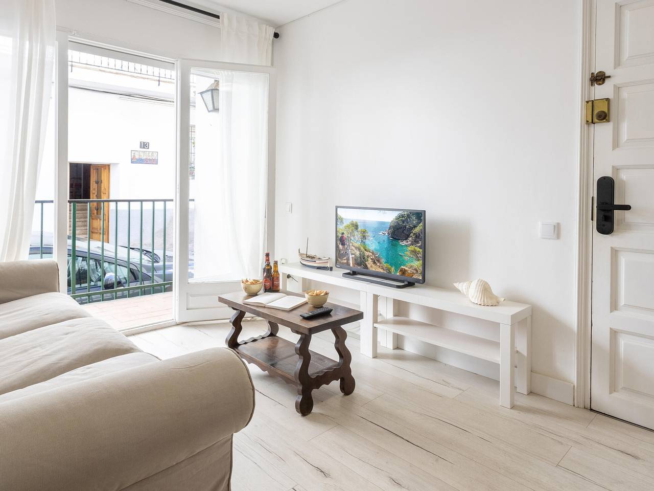 Geheel appartement, Vakantieappartement voor 5 personen met balkon in Llafranc, Palafrugell
