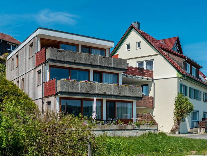 Ferienwohnung für 4 Personen, mit Seeblick und Terrasse sowie Garten - 1