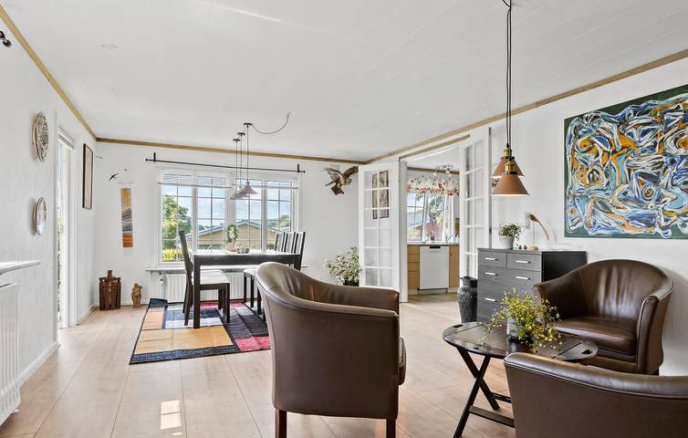 Ferienhaus für 5 Personen, mit Terrasse und Seeblick sowie Garten, kinderfreundlich auf Als - 3