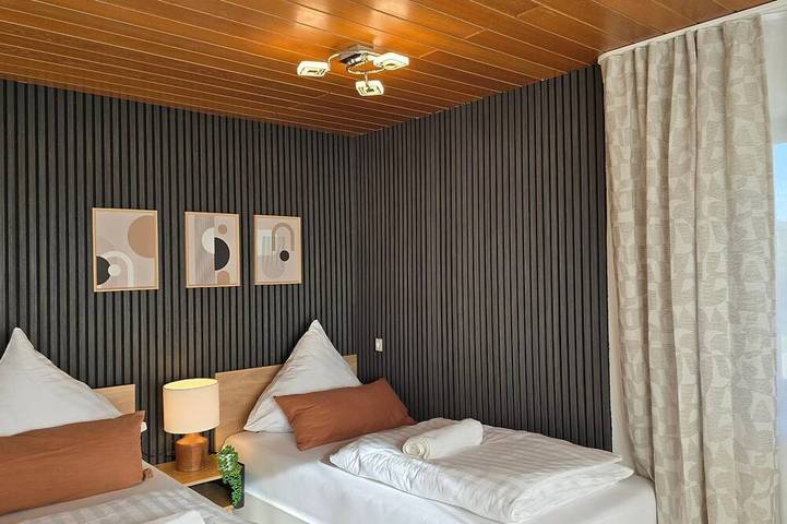 Apartamento inteiro, Apartment with children's playroom in Colmberg, Romantische Straße