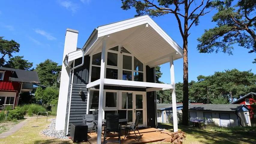 Ferienhaus für 5 Personen, mit Terrasse und Sauna