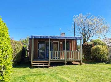 Mobil home pour 2 personnes, avec bassin pour enfant et sauna, animaux acceptés à Pouldreuzic