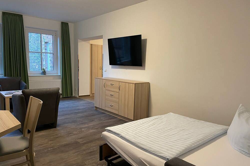Gästehaus Ferienwohnung - 105 - Lokschuppen Pasewalk- Gästehäuser mit Dz, Ez und in Pasewalk, Vorpommern