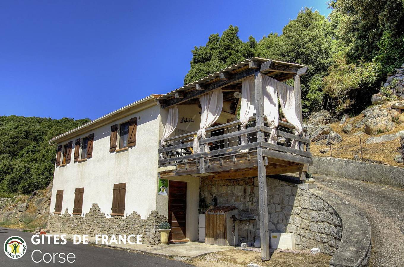 A stadda in Cognocoli-Monticchi, Région d'Ajaccio