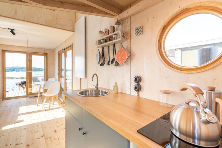 Hausboot für 2 Personen, mit Terrasse in Schlei - 4